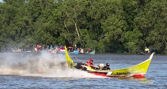 Dewan Inhil Minta Pemda Inhil Dukung Festival Pacu Pompong Jadi Ivent Tahunan