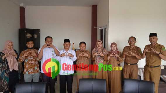 Bahas Sertifikasi Label Halal UMKM, Diskop dan UKM Inhil Terima Kunjungan Kemenag Riau