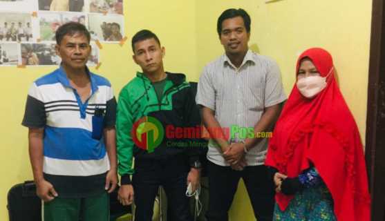 Dinsos Inhil Kirim Dua orang Tuna Daksa, Ikuti Pelatihan Ketrampilan Menjahit