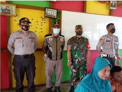 Satpol PP Inhil Lakukan Pengamanan Sosialisasi Donor Darah