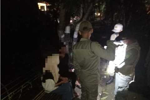 Hindari Hal yang Tidak Diinginkan, Sepasang Sejoli Dibina Satpol PP Inhil