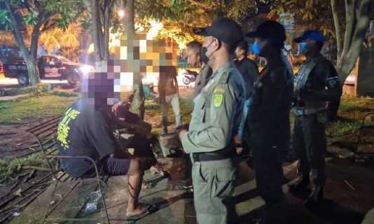 Demi Ketentraman Masyarakat, Tim URC Satpol PP Inhil Rutin Laksanakan Patroli