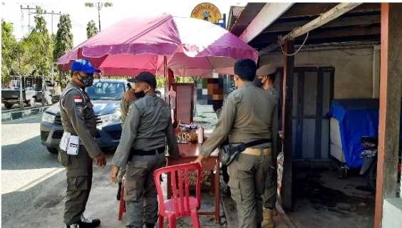 Gencar Lakukan Pengawasan, Satpol PP Inhil Berharap PKL Ikuti Himbauan