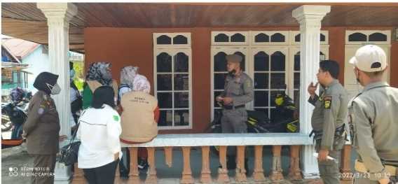 Satpol PP Inhil Amankan OGDJ Untuk Dirujuk Ke Rumah Sakit