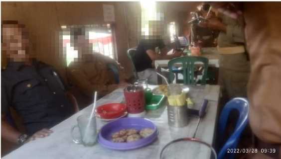 Bolos Jam Kerja, ASN dan NON ASN Diciduk Satpol PP Inhil