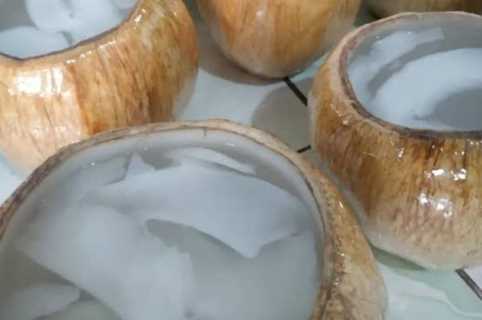 Usaha Coconut Jelly Milik Erlina di Inhil Miliki Nilai Ekonomis Tinggi