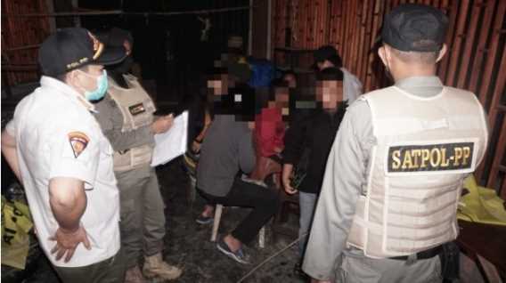 Tim URC Satpol PP Inhil Terus Pantau Lokasi Rawan Gangguan Trantibum dan Tranmas