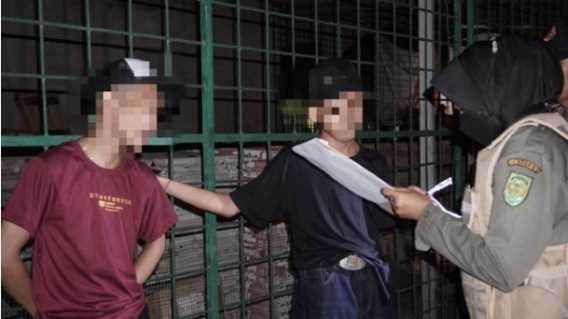 Satpol PP Inhil Laksanakan Patroli Wilayah Guna Minimalisir Gangguan Trantibum Linmas