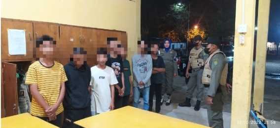 Satpol PP Inhil Jaring Aksi Balap Liar