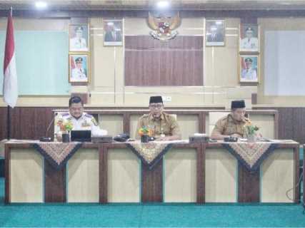 Plh Sekda Inhil Pimpin Rapat Awal Persiapan Pawai Takbir dan Shalat Idul Fitri