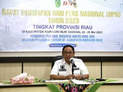 Dipusatkan di Inhil, Peringatan HPN 2023 Tingkat Provinsi Riau Direncanakan 24-28 Mei