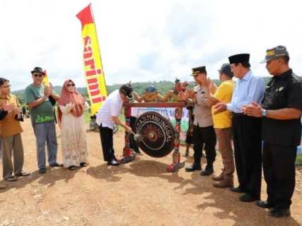 Bupati Inhil Lakukan Soft Opening Wisata Agro dan Bumi Perkemahan Selensen Point