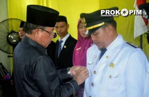 Bupati Inhil Lantik Camat Retah