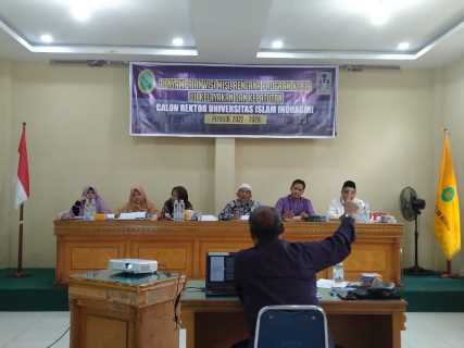 Tujuh Calon Rektor UNISI Paparkan Visi Misi