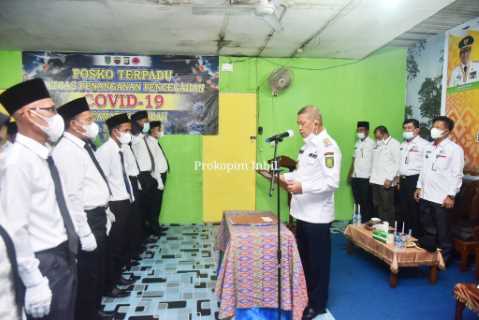 Resmikan dan Kukuhkan BPD 12 Desa se-Kecamatan Mandah, Wabup H.Syamsuddin Uti Ingatkan Hindari KKN