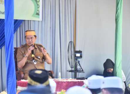 Selain Menghadiri Peringatan Maulid Nabi, Wabup H.Syamsuddin Uti juga Meninjau Paud Al-Hikmah