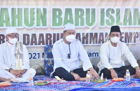 Wabup H.Syamsuddin Uti Hadiri  Khutbatul Arsy Ponpes Daarul Rahman Tempuling, Salurkan Pendidikan Ke Generasi Penerus Merupakan Hidayah