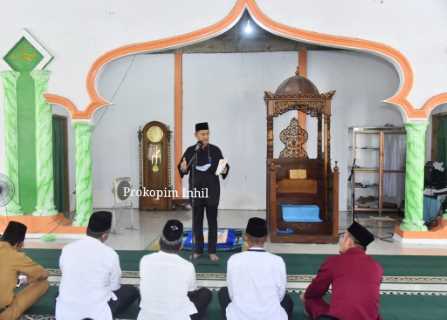 Puasa Ke-14 Ramadhan 1442 H, Wabup H.Syamsuddin Uti Pimpin Silaturahmi Pemkab Dengan Masyarakat Kec. Gaung