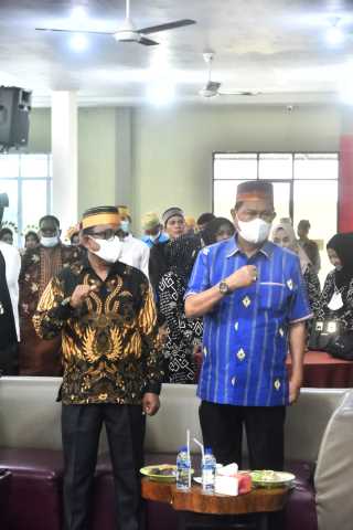 Pelantikan Pengurus IKAMI Sul-Sel Priode 2021 - 2022 Cabang Indragiri Hilir, Wabup H.Syamsuddin Uti Harapkan Kerjasama Dalam Pembangunan Inhil.