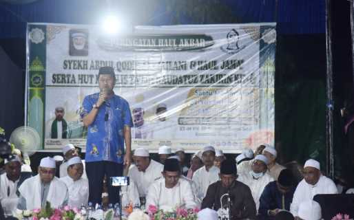 Wabup SU Hadiri Haul Akbar, Bentengi Masyarakat dari Faham Negatif