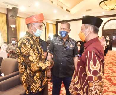 Hadiri Rakoor KPA Provinsi Riau TH 2021, Wabup H.Syamsuddin Uti Harapkan Kerjasama Semua Masyarakat Dalam Penanganan AIDS