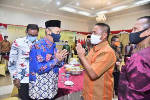 Wakil Bupati Inhil H.Syamsuddin Uti, Ramah Tamah dan Makan Malam Bersama Pangdam 1/BB