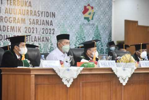 Wakil Bupati H.Syamsuddin Uti Hadiri Wisuda Ke-XXIII T.A 2021/2022 STAI Auliaurrasyidin Beliau Berpesan \