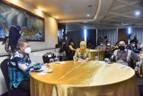 Wabup H.Syamsuddin Uti Ikuti Talkshow Bersama Visi Indonesia 2045, Inhil Dukung Potensi Untuk di Kembangkan