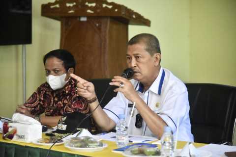 Gesa Target Vaksinasi Untuk Masyarakat Inhil, Wabup H.Syamsuddin Uti Gelar Rapat Bersama Seluruh Kepala Puskesmas