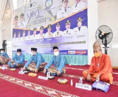 Wabup Inhil H.Syamsuddin Uti Hadiri Pembukaan MTQ Ke-50 Provinsi Jambi