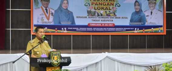 Wabup Inhil Umumkan Pemenang Lomba Cipta Menu B2SA