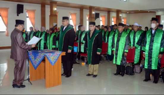 Bupati Inhil lantik Dewan dan Majelis Hakim MTQ Ke - 52 Kab. Inhil TH 2022