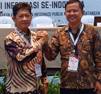 Ketua Komisi Informasi Prov Jambi Hadir di Acara Rakernis ke-11 di Bandung