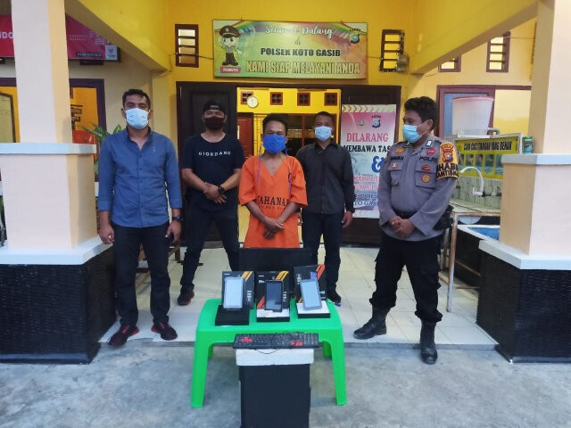 Nekat Curi Tablet dan Komputer Sekolah, Guru yang Juga ASN di Koto Gasib Akhirnya Ditangkap